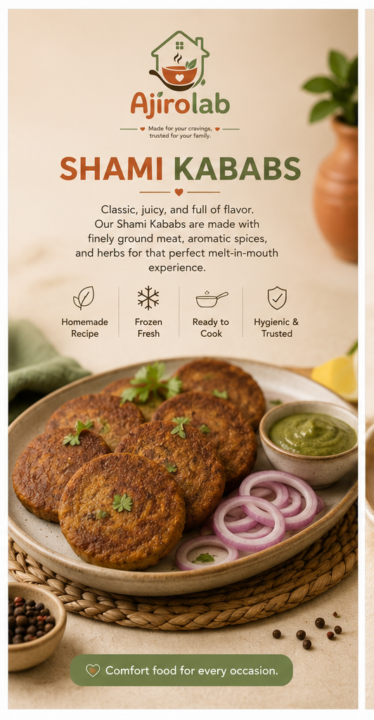 Ajiro Shami Kabab